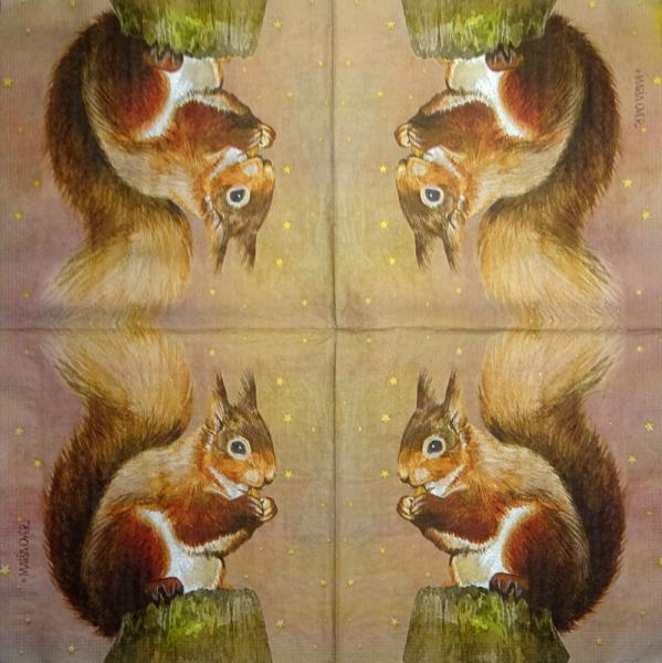 020 Eichhörnchen - 3-ply - Ambiente